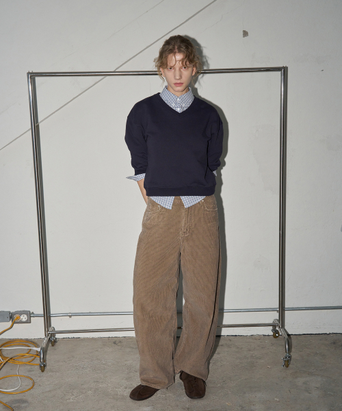 108POUND(108パウンド)の「Washed Cord Jean_Brown(デニムパンツ・レディース・その他・LARGE/MEDIUM/SMALL)」の3枚目の写真