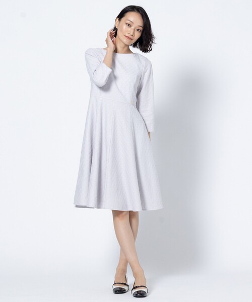 TOCCA(トッカ)の「SWEET TEA TIME LACE 総レースドレス(ワンピース・レディース・グレー系7/ネイビー系7・00/0/2)」の3枚目の写真