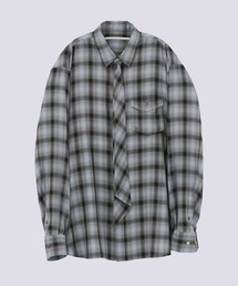 STUDIOUS | NECKTIE SHIRT(シャツ/ブラウス)