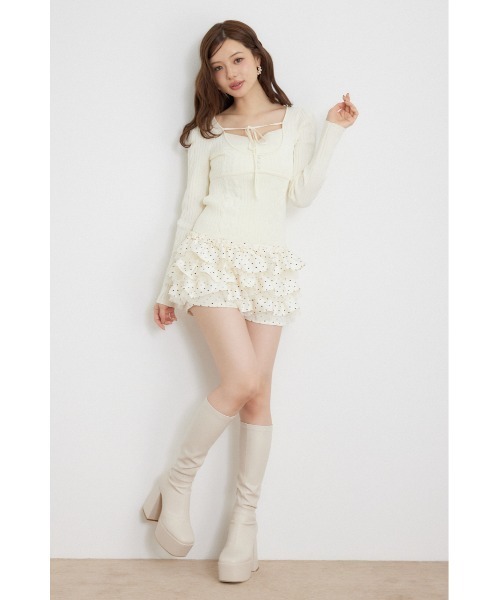 rienda(リエンダ)の「【AW先行アイテム】ケーブルタイトニットトップス 秋服 冬服(ニット/セーター・レディース・アイボリー/ピンク/ブラック・FREE)」の10枚目の写真