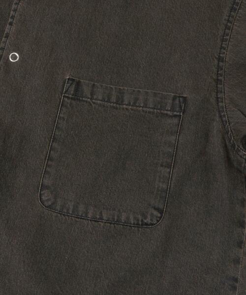 ITEMS URBANRESEARCH(アイテムズ アーバンリサーチ)の「フェードデニムリングドットボタンシャツ(シャツ/ブラウス・メンズ・ネイビー/ブラック/ブルー・MEDIUM/LARGE)」の13枚目の写真