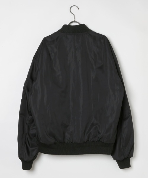 GEORGE'S(ジョージズ)の「リバーシブルMA-1(MA-1・メンズ・ブラック/カーキ・LARGE/MEDIUM)」の9枚目の写真