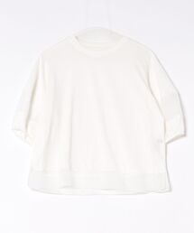 SWINGLE | オーガンジー切り替えプルオーバー(Tシャツ/カットソー)