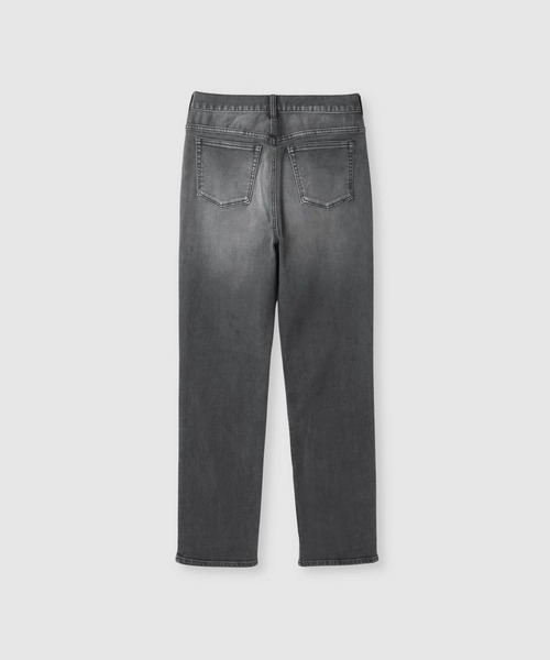 NAVY(ネイビー)の「【NAVY/ネイビー】マイデニ ミッドライズ スリムデニムパンツ(デニムパンツ・レディース・ブラック/ネイビー・S/M/L)」の3枚目の写真