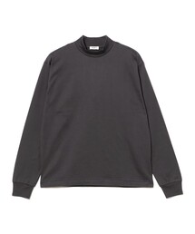 ファーストグレードスーピマコットン ロングスリーブ モックネック コンフォートフィット Tシャツ