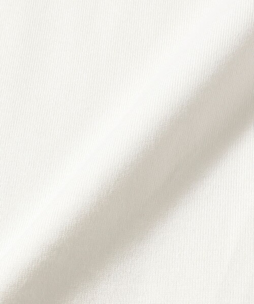 BEAMS F(ビームスエフ)の「ファーストグレードスーピマコットン ロングスリーブ モックネック コンフォートフィット Tシャツ(Tシャツ/カットソー・メンズ・ブラック/ホワイト/チャコールグレー・M/S/XL/L)」の6枚目の写真
