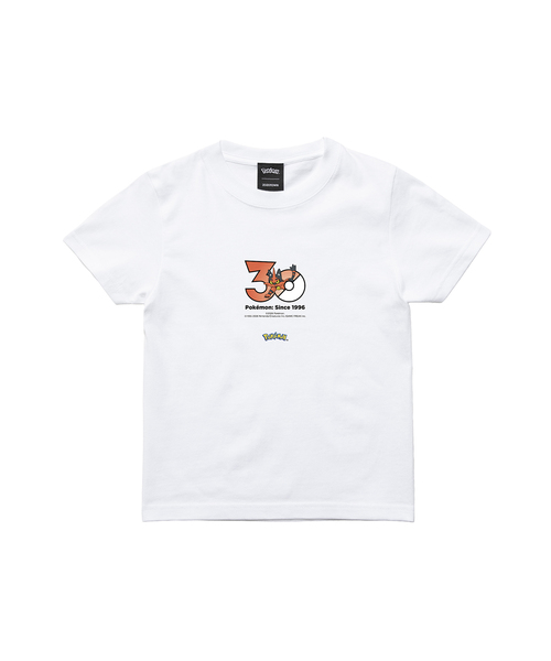 ZOZOSPOT(ゾゾスポット)の「Pokemon 30th Anniversary 1025 T-shirt 「ニャヒート」(Tシャツ/カットソー・レディース・ホワイト・SMALL/MEDIUM/LARGE/X-LARGE/XX-LARGE/XXX-LARGE/100cm/110cm/120cm/130cm/140cm/150cm/160cm)」の2枚目の写真