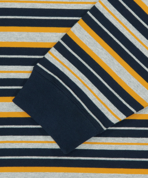 WKNDRS(ウィーキャンドース)の「MULTI STRIPE LS Tシャツ (ネイビー)(Tシャツ/カットソー・レディース・その他・LARGE/X-LARGE/SMALL/MEDIUM)」の4枚目の写真