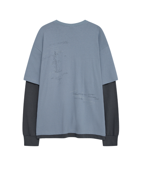 Midnight Move(ミッドナイトムーブ)の「vt ld t(スカイブルー)(Tシャツ/カットソー・レディース・その他・FREE)」の4枚目の写真