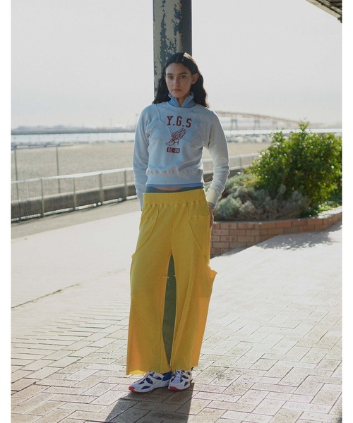 CONZ(コンズ)の「CRISP HALF-ZIP TOP(Tシャツ/カットソー・レディース・ブラック/ブルー/グレー・FREE)」の16枚目の写真