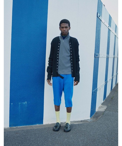 CONZ(コンズ)の「CRISP HALF-ZIP TOP(Tシャツ/カットソー・レディース・ブラック/ブルー/グレー・FREE)」の12枚目の写真