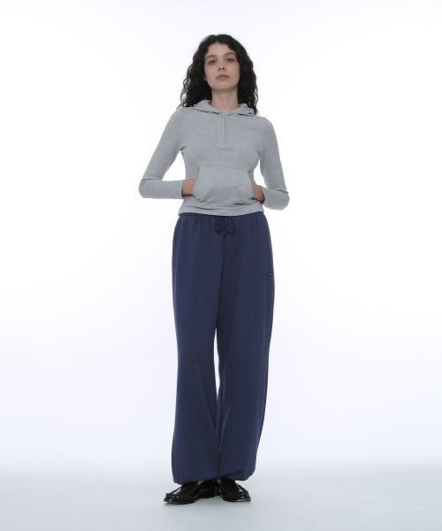 PARTIMENTO WOMEN(パルティメントウィメン)の「PWC ヘンリーネックフードロングTシャツ_メランジ(パーカー・レディース・その他・SMALL/MEDIUM/LARGE)」の1枚目の写真