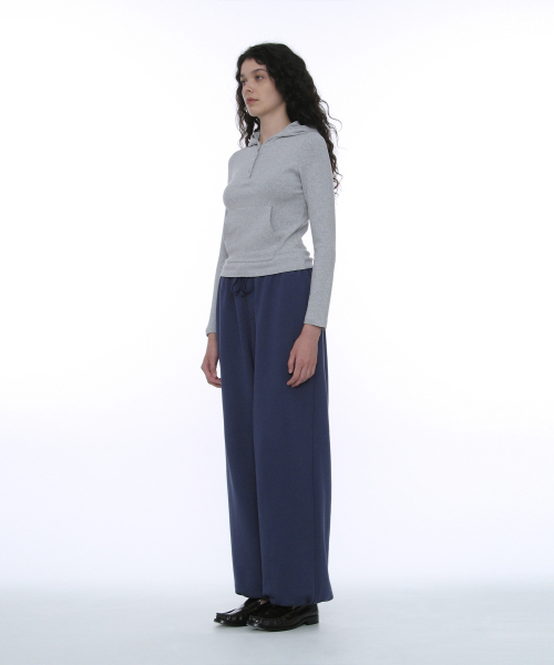 PARTIMENTO WOMEN(パルティメントウィメン)の「PWC ヘンリーネックフードロングTシャツ_メランジ(パーカー・レディース・その他・SMALL/MEDIUM/LARGE)」の3枚目の写真