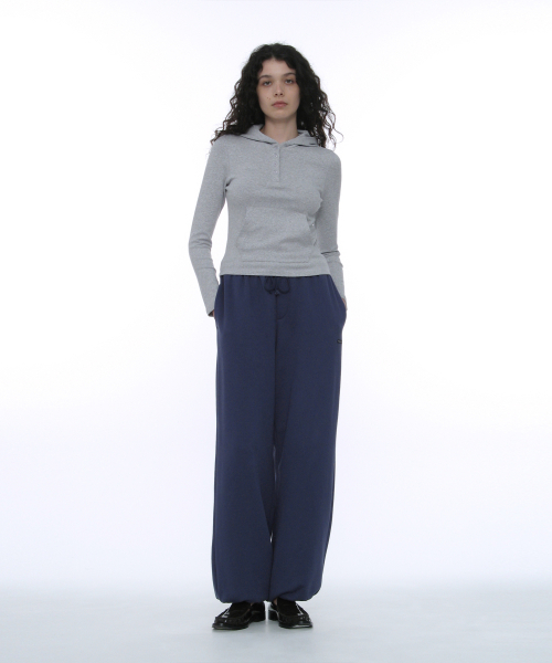 PARTIMENTO WOMEN(パルティメントウィメン)の「PWC ヘンリーネックフードロングTシャツ_メランジ(パーカー・レディース・その他・SMALL/MEDIUM/LARGE)」の5枚目の写真