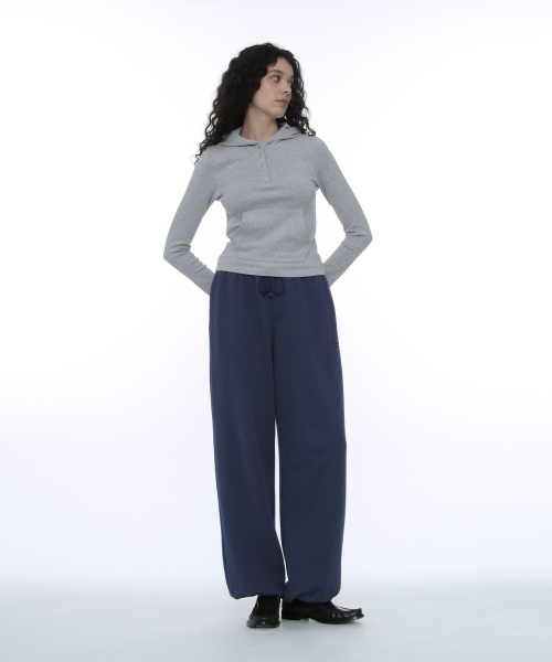 PARTIMENTO WOMEN(パルティメントウィメン)の「PWC ヘンリーネックフードロングTシャツ_メランジ(パーカー・レディース・その他・SMALL/MEDIUM/LARGE)」の6枚目の写真