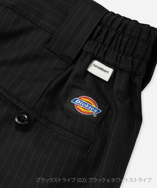 Saturdays NYC(サタデーズ ニューヨークシティ )の「Dickies(R) x Saturdays NYC 875 Slacks(スラックス・メンズ・ブラック/ネイビー/ブラック系その他・28/30/32/34)」の16枚目の写真