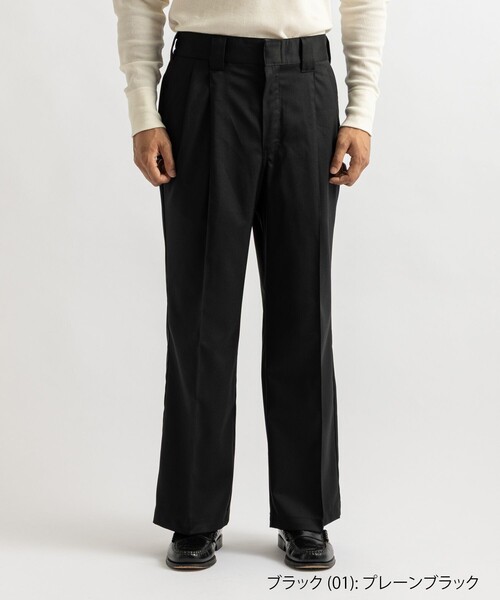 Saturdays NYC(サタデーズ ニューヨークシティ )の「Dickies(R) x Saturdays NYC 875 Slacks(スラックス・メンズ・ブラック/ネイビー/ブラック系その他・28/30/32/34)」の1枚目の写真