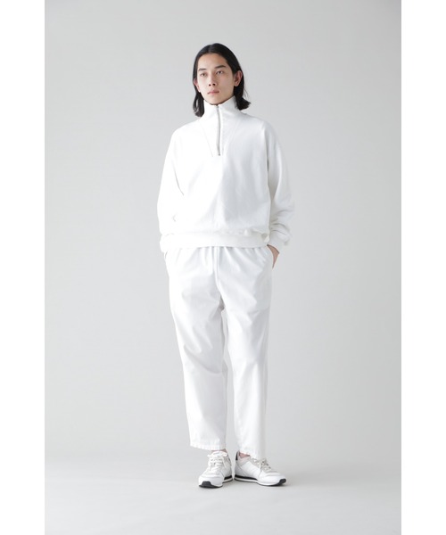 YLEVE（イレーヴ）の「Ｙ / ORGANIC COTTON BLEND HEAVY WEIGHT FLEECE HALF ZIP（Tシャツ/カットソー・メンズ・ホワイト・4）」の3枚目の写真