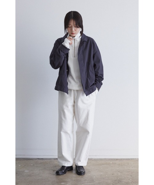 YLEVE（イレーヴ）の「Ｙ / ORGANIC COTTON BLEND HEAVY WEIGHT FLEECE HALF ZIP（Tシャツ/カットソー・メンズ・ホワイト・4）」の11枚目の写真