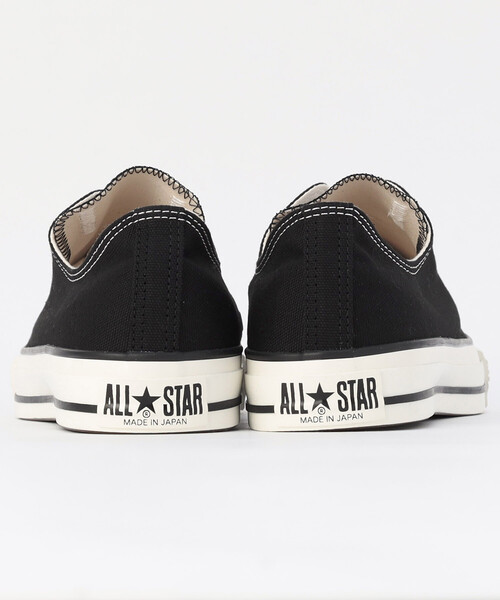 CONVERSE(コンバース)の「CONVERSE/コンバース CANVAS ALL STAR J OX/キャンバス オールスター J OX(スニーカー・メンズ・ブラック/ナチュラル・28.0cm/27.0cm/26.0cm)」の5枚目の写真