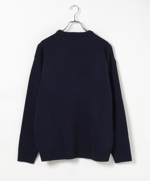 GLOBAL WORK(グローバルワーク)の「【BEVERLY HILLS POLO CLUB】UNISEX/クルーニット/685515(ニット/セーター・メンズ・ネイビー/アイボリー・SMALL/MEDIUM/LARGE)」の17枚目の写真