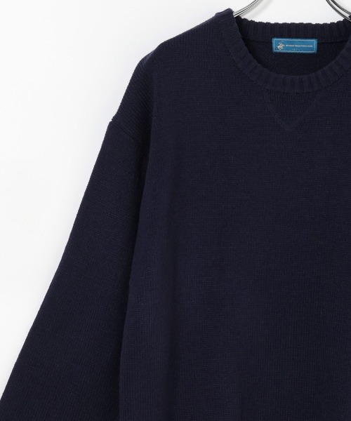 GLOBAL WORK(グローバルワーク)の「【BEVERLY HILLS POLO CLUB】UNISEX/クルーニット/685515(ニット/セーター・メンズ・ネイビー/アイボリー・SMALL/MEDIUM/LARGE)」の20枚目の写真