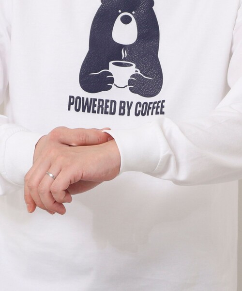 NOLLEY'S LIGHT（ノーリーズライト）の「コンパクトコーマ丸胴シボ革発泡プリントロンT（Tシャツ/カットソー・メンズ・ホワイト系その他3/ホワイト系その他/ホワイト系その他4/ホワイト系その他2・M/L）」の10枚目の写真