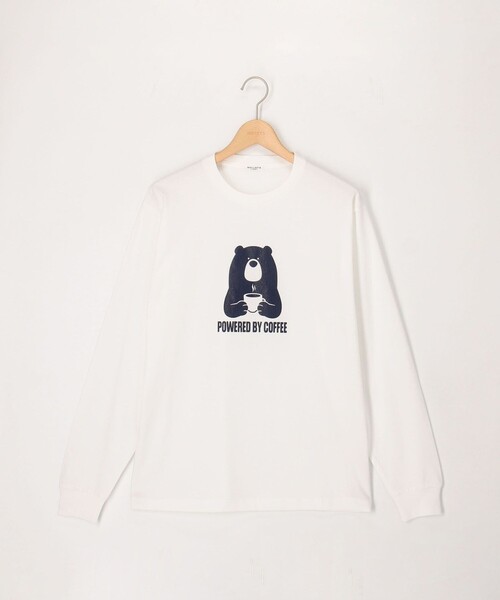 NOLLEY'S LIGHT（ノーリーズライト）の「コンパクトコーマ丸胴シボ革発泡プリントロンT（Tシャツ/カットソー・メンズ・ホワイト系その他3/ホワイト系その他/ホワイト系その他4/ホワイト系その他2・M/L）」の12枚目の写真