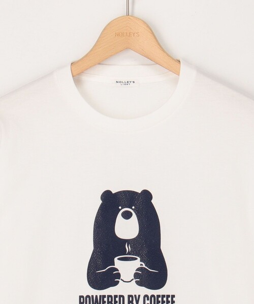 NOLLEY'S LIGHT（ノーリーズライト）の「コンパクトコーマ丸胴シボ革発泡プリントロンT（Tシャツ/カットソー・メンズ・ホワイト系その他3/ホワイト系その他/ホワイト系その他4/ホワイト系その他2・M/L）」の13枚目の写真