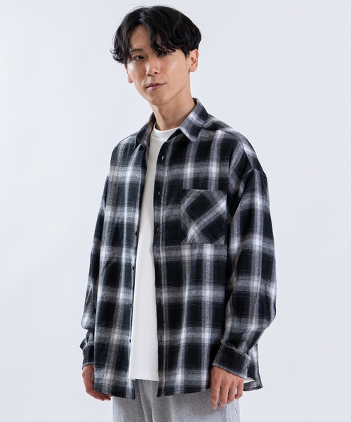 SHISKY(シスキー)の「TCRビエラチェック長袖ルーズREGシャツ(シャツ/ブラウス・メンズ・B/C/A・MEDIUM/X-LARGE/LARGE)」の21枚目の写真