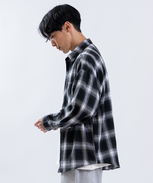 SHISKY(シスキー)の「TCRビエラチェック長袖ルーズREGシャツ(シャツ/ブラウス・メンズ・B/C/A・MEDIUM/X-LARGE/LARGE)」の22枚目の写真