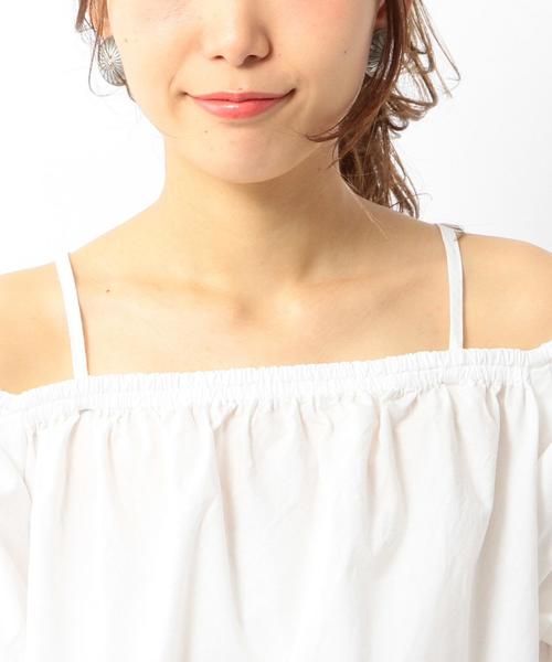 Another Edition（アナザーエディション）の「タイプライターオフショルダーブラウス/ AEMBC C TYP OFF/S BLUS◆（シャツ/ブラウス・レディース・オフホワイト・フリー）」の8枚目の写真