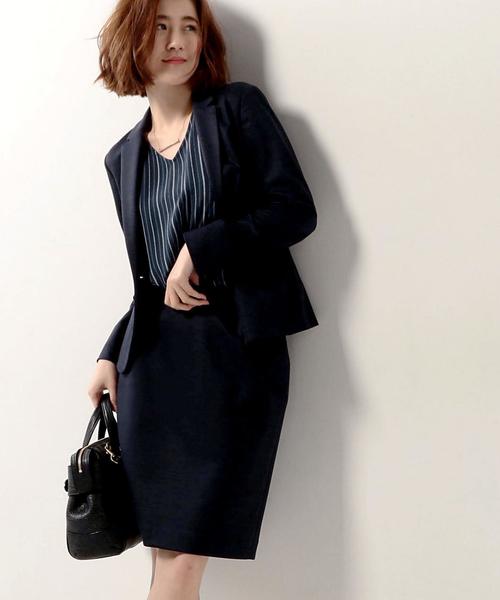 UNITED ARROWS(ユナイテッドアローズ)の「○UBBT RAMIE テーラード ジャケット◆(テーラードジャケット・レディース・オフホワイト/グレー/ネイビー・40/38/36)」の3枚目の写真