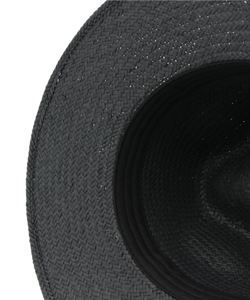 SHIPS JET BLUE（シップスジェットブルー）の「SHIPS JET BLUE(シップス ジェットブルー): 【スペイン製】 ペーパーストローハット（ハット・メンズ・ブラック/ブラウン/ホワイト・ONE SIZE）」の5枚目の写真