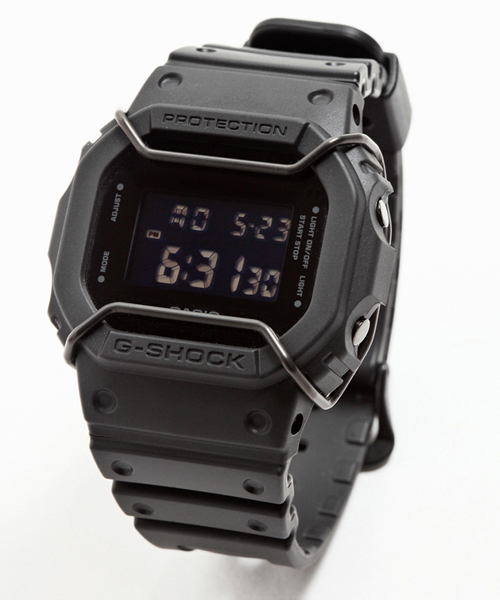 G-SHOCK（ジーショック）の「CASIO カシオ G-SHOCK × AMERICAN RAG CIE 別注モデル DW-5600（アナログ腕時計・メンズ・ブラック・FREE）」の6枚目の写真