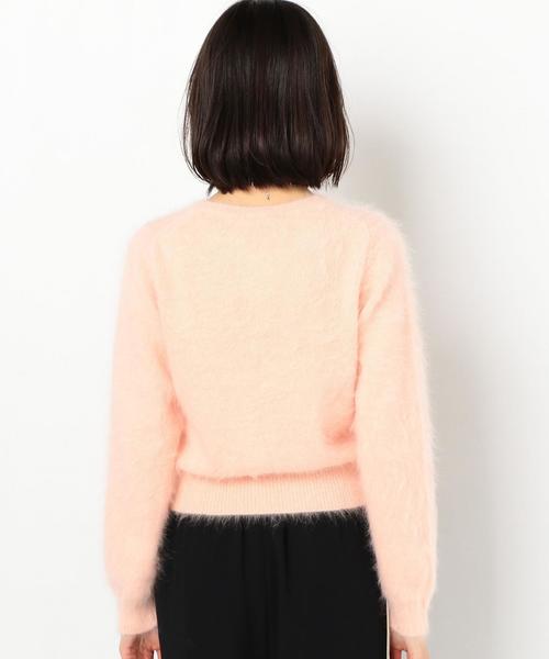 Another Edition（アナザーエディション）の「アンゴラクルーネックプルオーバー/ AEBFC　ANG C/N PO◆（ニット/セーター・レディース・ライトグレー/ナチュラル/ライム/レッド/モカ/ライトピンク・フリー）」の13枚目の写真