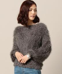 Torrazzo Donna | ＜TORRAZZO DONNA＞フェザーヤーン ニットプルオーバー(ニット/セーター)