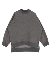 titivate | 裏起毛ｵｰﾊﾞｰｻｲｽﾞｶｯﾄｿｰﾌﾟﾙｵｰﾊﾞｰ(Tシャツ/カットソー)