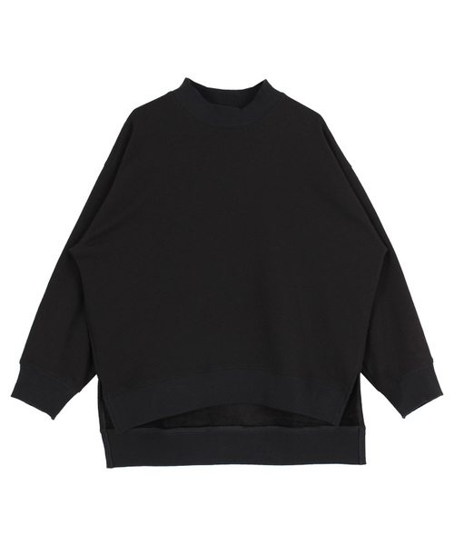 titivate（ティティベイト）の「裏起毛ｵｰﾊﾞｰｻｲｽﾞｶｯﾄｿｰﾌﾟﾙｵｰﾊﾞｰ（Tシャツ/カットソー・レディース・チャコールグレー/杢グレー/ブラック/キャメル・S/M）」の16枚目の写真