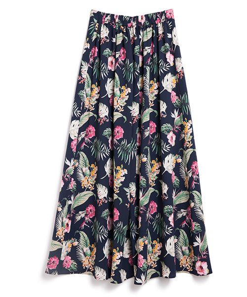 LAYMEE（レイミー）の「Sky flower pants（その他パンツ・レディース・ブラック/ホワイト/ブルー・FREE）」の6枚目の写真