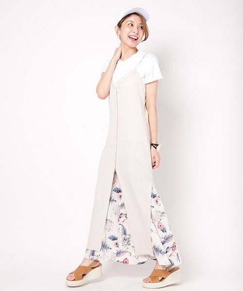 LAYMEE（レイミー）の「Sky flower pants（その他パンツ・レディース・ブラック/ホワイト/ブルー・FREE）」の15枚目の写真