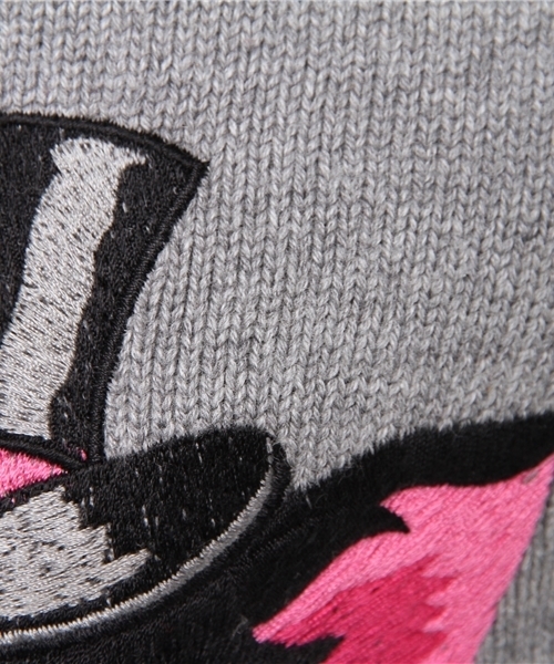 HYSTERIC GLAMOUR（ヒステリックグラマー）の「MAGIC CAT刺繍 プルオーバー（ニット/セーター・レディース・ホワイト/トップグレー/ブラック・FREE）」の10枚目の写真