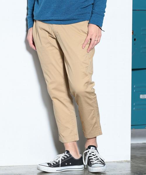 coen（コーエン）の「ストレッチトラウザーアンクルパンツ（その他パンツ・メンズ・ブラック/ベージュ・SMALL/X-LARGE/MEDIUM/LARGE）」の2枚目の写真