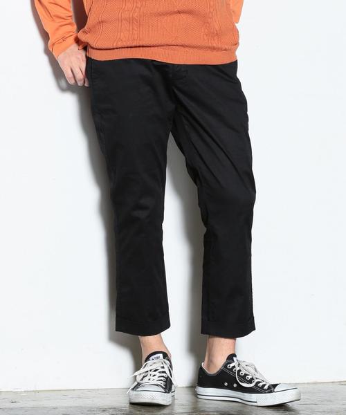 coen（コーエン）の「ストレッチトラウザーアンクルパンツ（その他パンツ・メンズ・ブラック/ベージュ・SMALL/X-LARGE/MEDIUM/LARGE）」の3枚目の写真