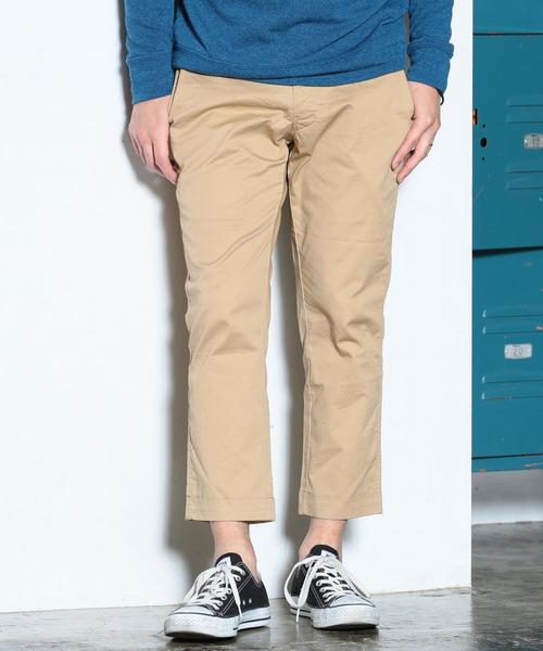 coen（コーエン）の「ストレッチトラウザーアンクルパンツ（その他パンツ・メンズ・ブラック/ベージュ・SMALL/X-LARGE/MEDIUM/LARGE）」の4枚目の写真