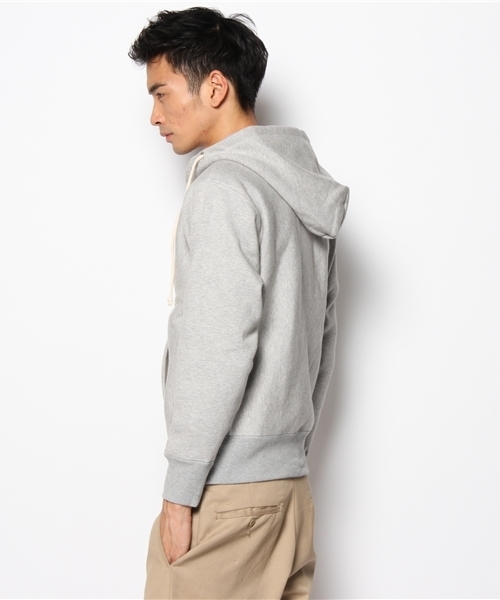 Champion（チャンピオン）の「Champion WINDSTOPPER RW ZIPHOODED SWEATSHIRT（パーカー・メンズ・ブラック/グレー・SMALL/MEDIUM）」の3枚目の写真