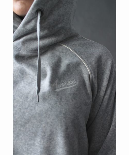 AVIREX(アヴィレックス)の「avirex/ アヴィレックス/ L/S EMBROIDERED PULLOVER PARKA/ 刺繍 プルオーバーパーカー(パーカー・レディース・グレー/ブルー/ブラック・FREE)」の10枚目の写真