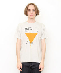 Design Tshirts Store graniph | ベーシックTシャツ/クイックブラウンフォックス(Tシャツ/カットソー)