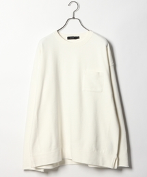 RAGEBLUE | 加工裏毛スウェットドロップクルー/771383(スウェット)