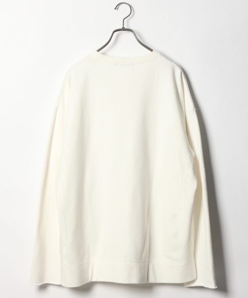 RAGEBLUE(レイジブルー)の「加工裏毛スウェットドロップクルー/771383(スウェット・メンズ・オレンジ/ブルー/ブラック/キャメル/ホワイト・LARGE/MEDIUM/SMALL)」の9枚目の写真